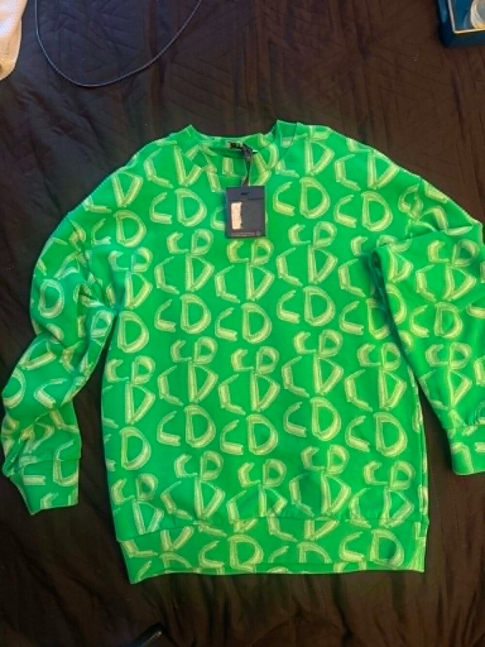 Dior Crewneck Sweatshirt in Vibrant Green